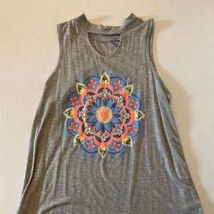 Gray Justice Tanktop